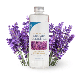 Fragancia lámpara catalítica aroma lavanda olor floral campo